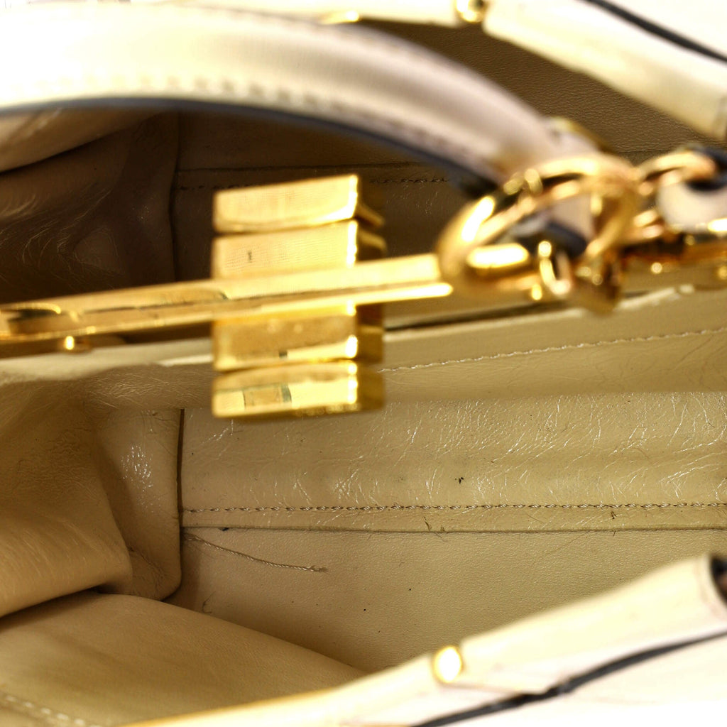 Peekaboo Iconic Bag Leather Mini