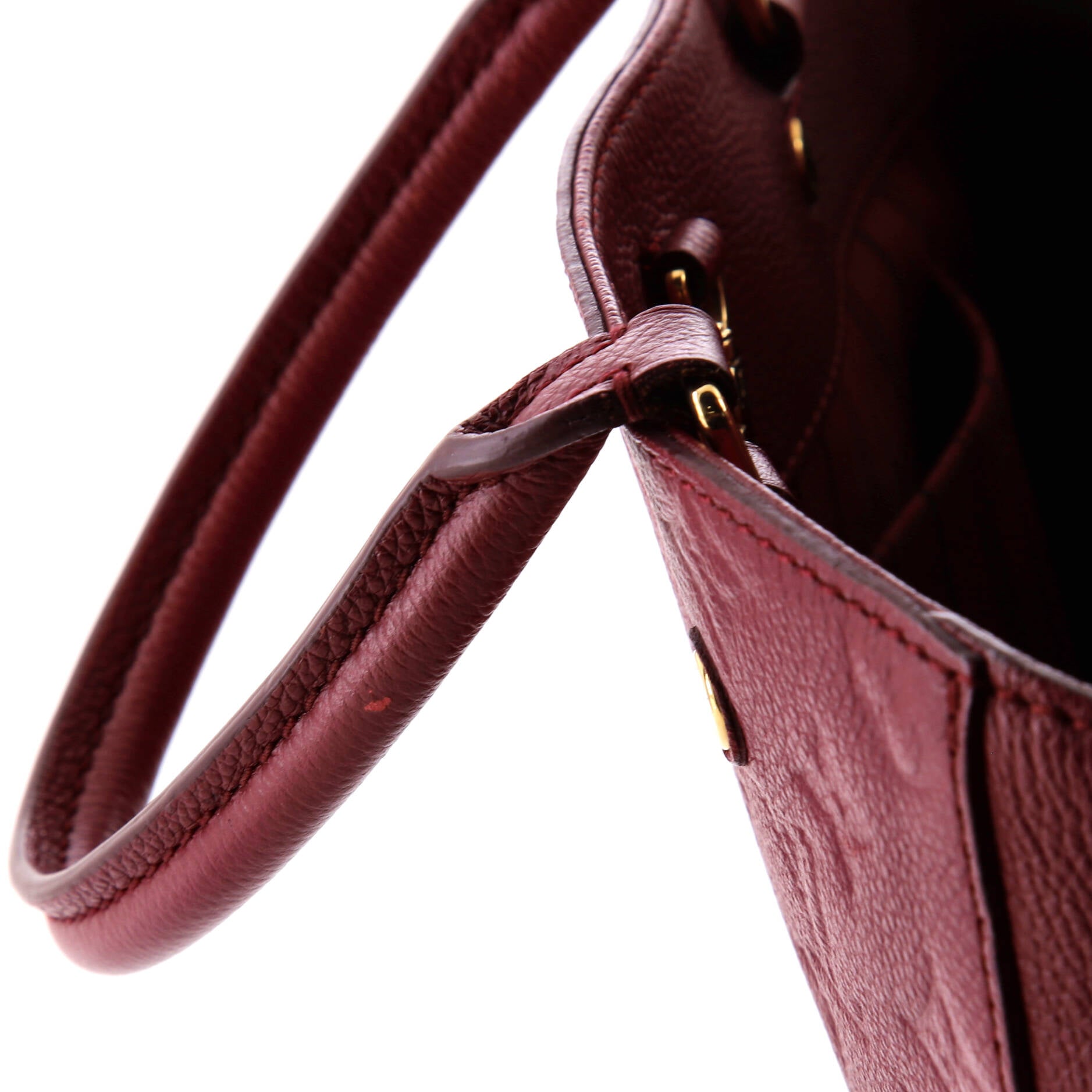 Montaigne Handbag Monogram Empreinte Leather MM