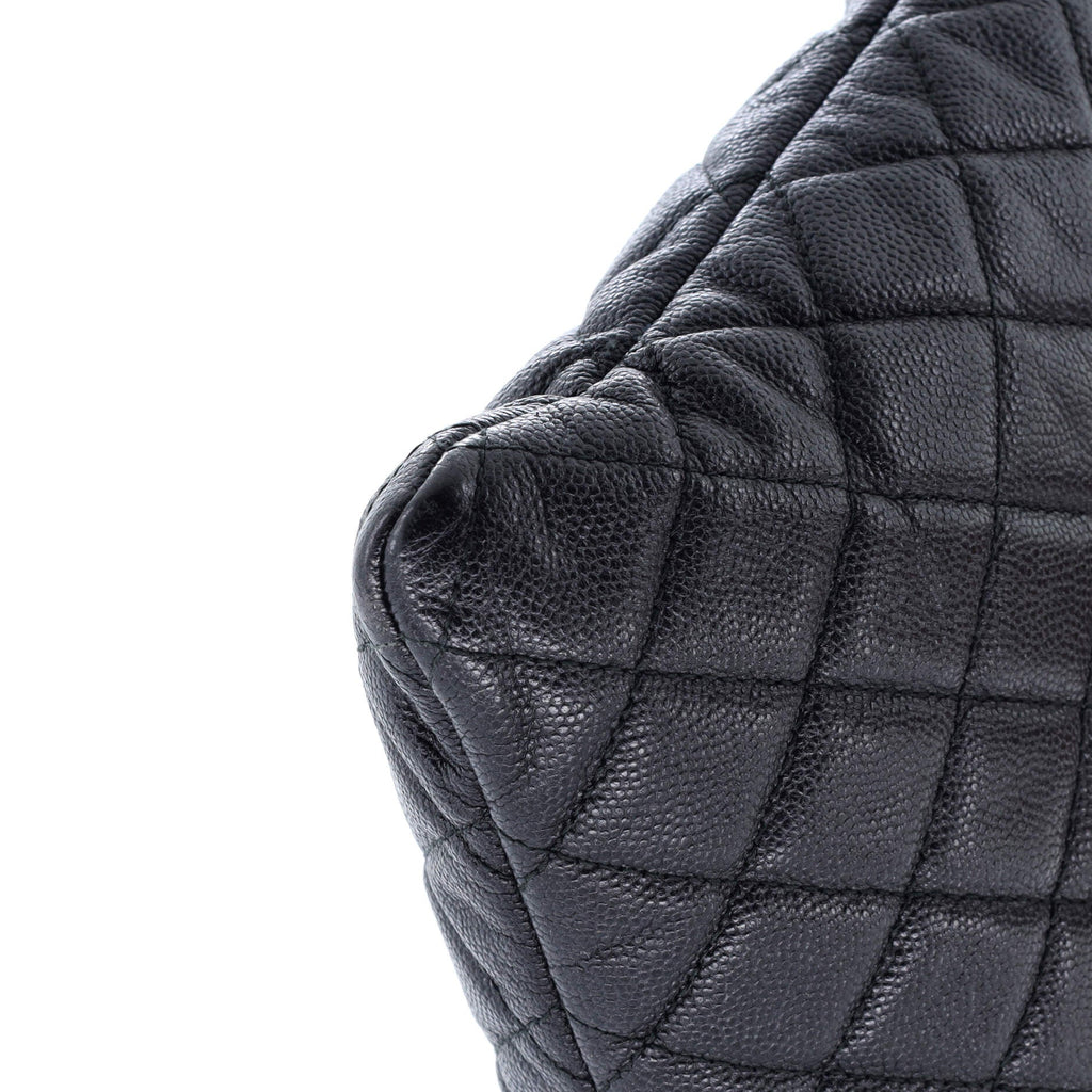 Boy O Case Clutch Quilted Caviar Large