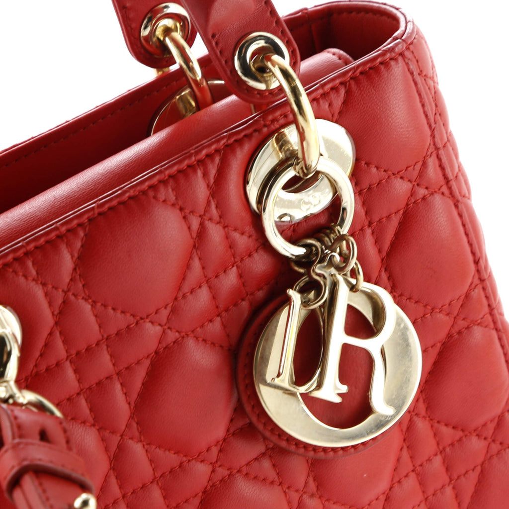 My Lady Dior Bag Cannage Quilt Lambskin