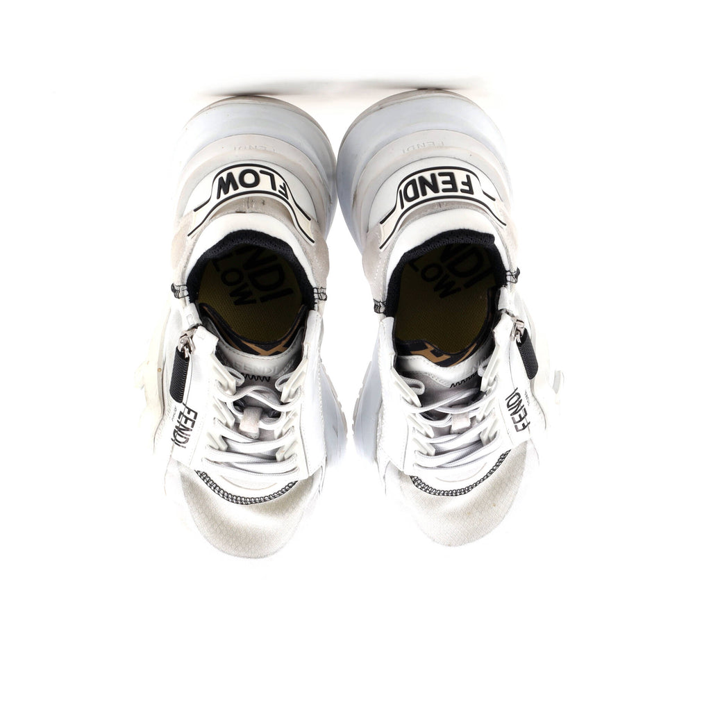 Women's Flow Low-Top Sneakers Mixed Materials