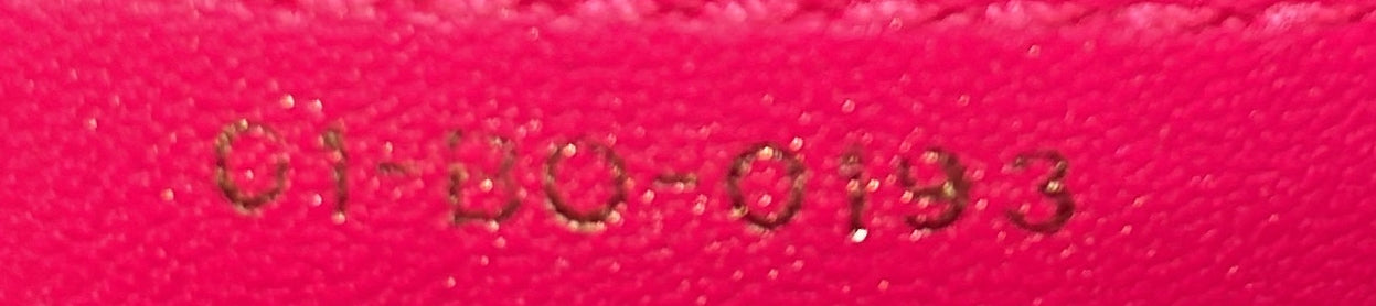 Lady Dior Bag Cannage Quilt Lambskin Medium
