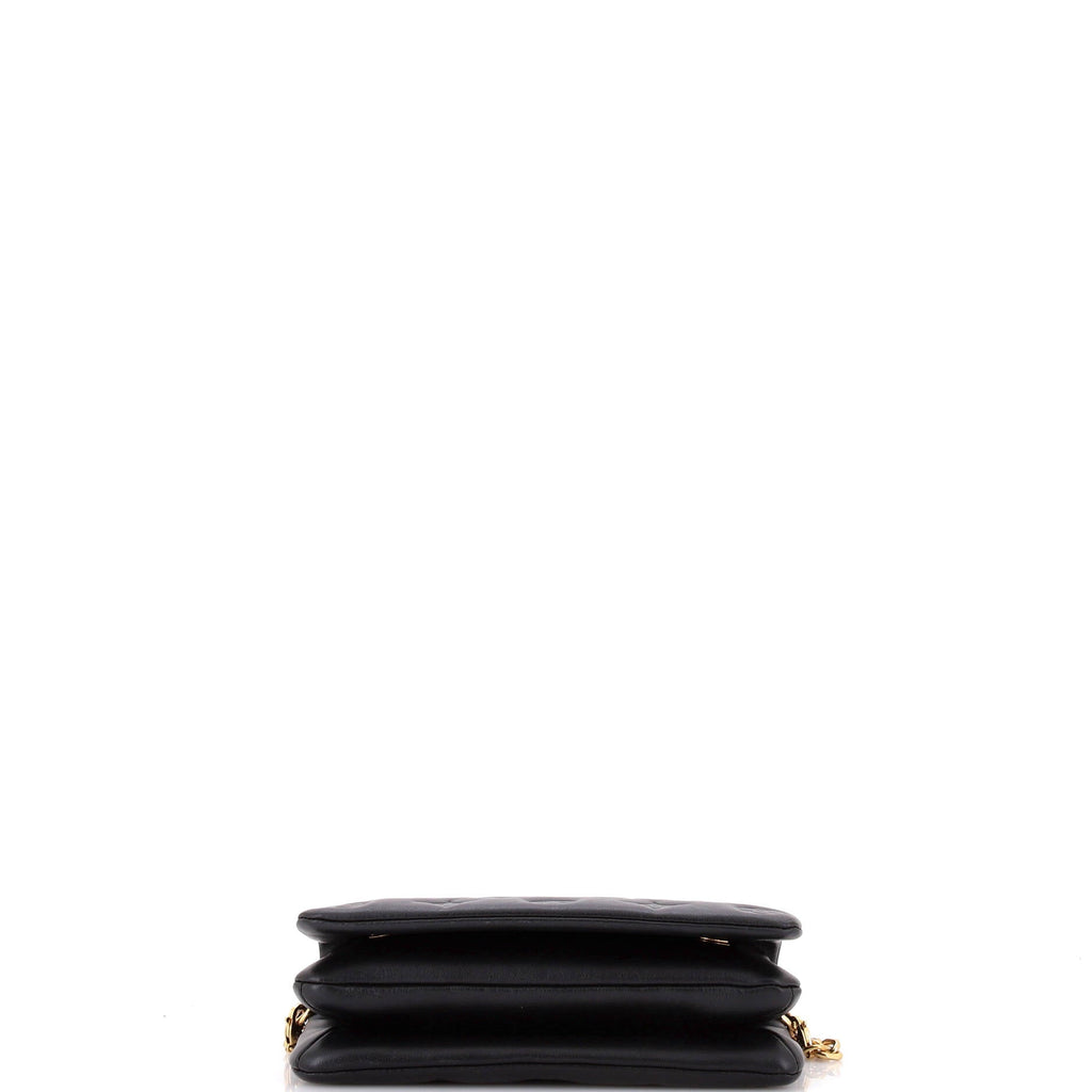 Coussin Pochette Monogram Embossed Lambskin