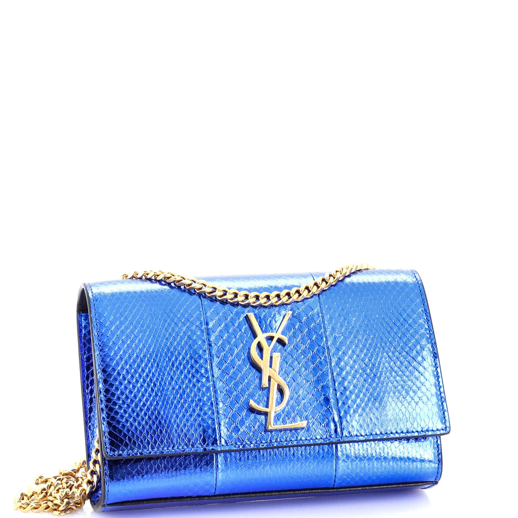 Classic Monogram Crossbody Bag Python Small