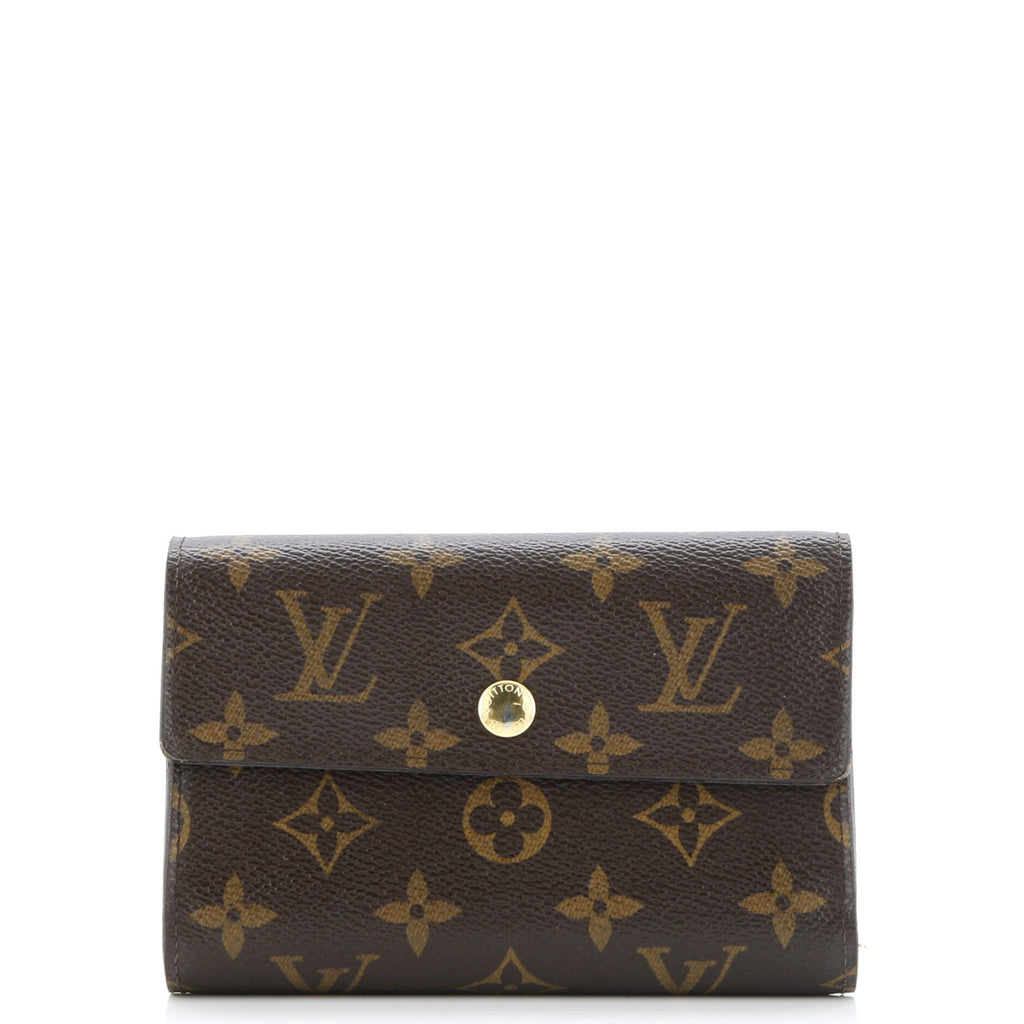 Alexandra Wallet Monogram Canvas