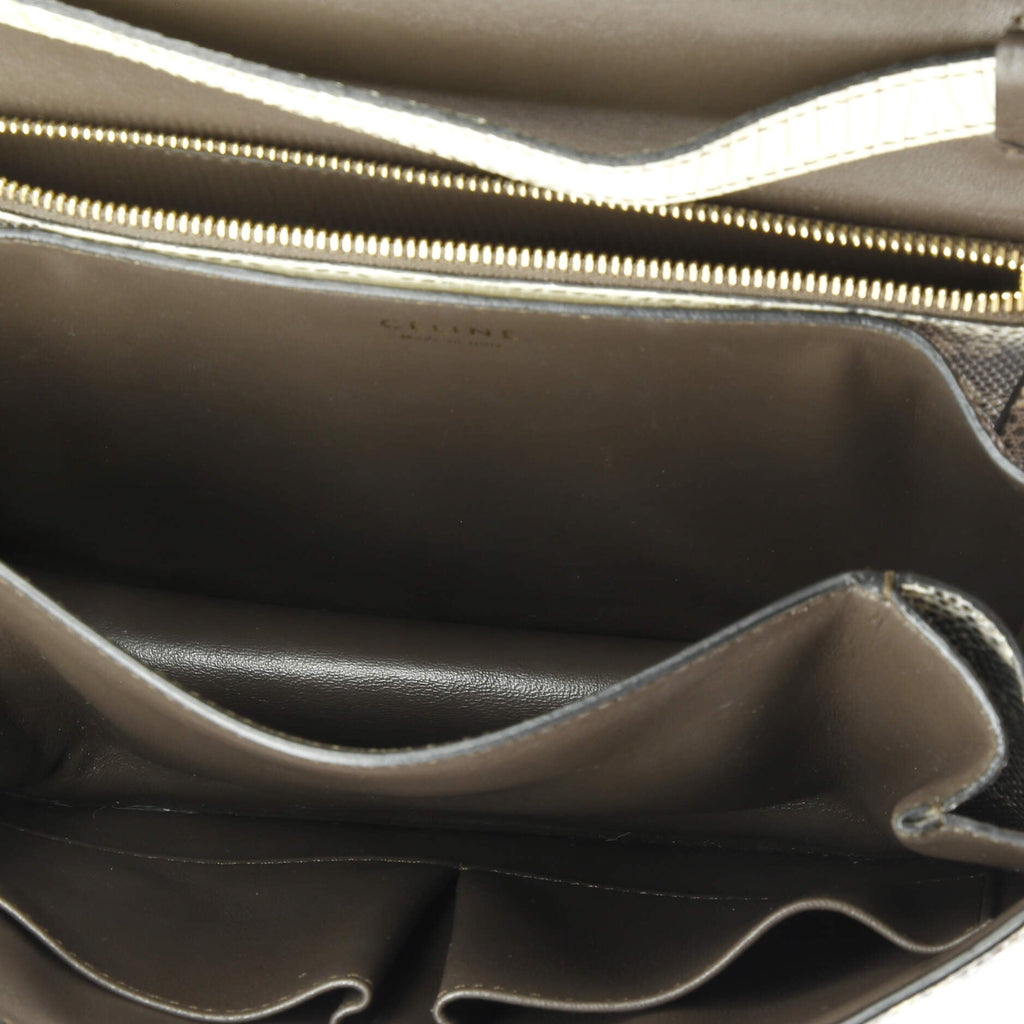 Classic Box Bag Lizard Medium