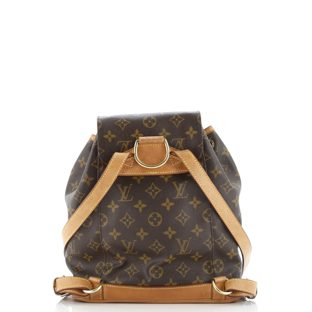 Vintage Montsouris Backpack Monogram Canvas MM