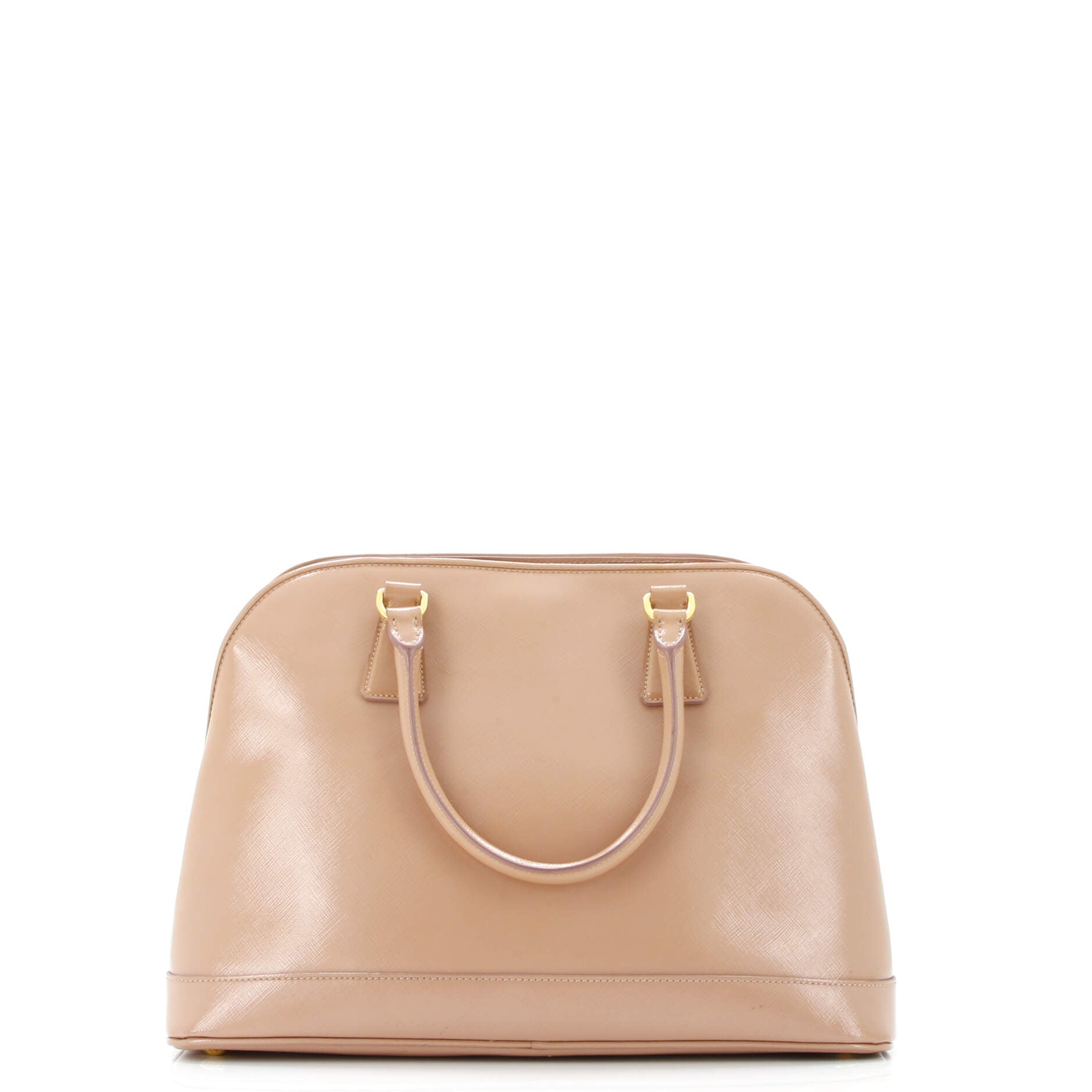 Open Promenade Bag Vernice Saffiano Leather Large