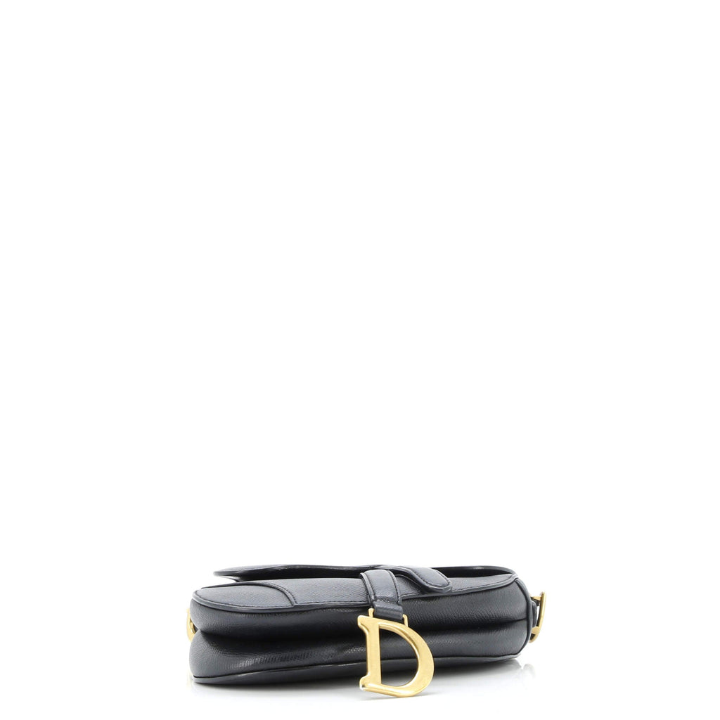 Saddle Handbag Leather Mini