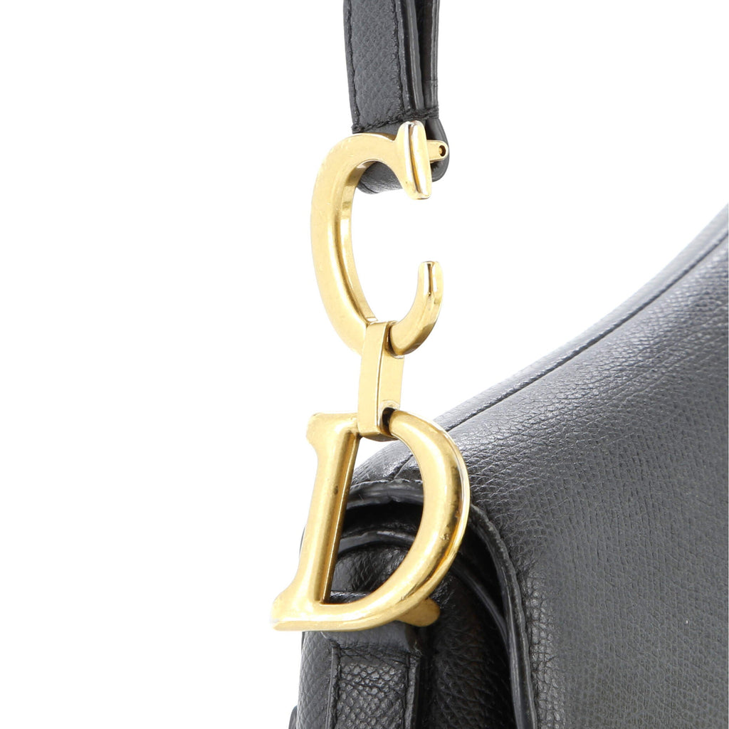 Saddle Handbag Leather Mini