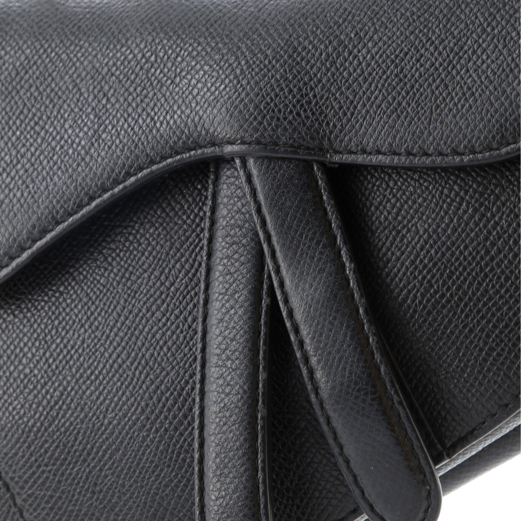 Saddle Handbag Leather Mini