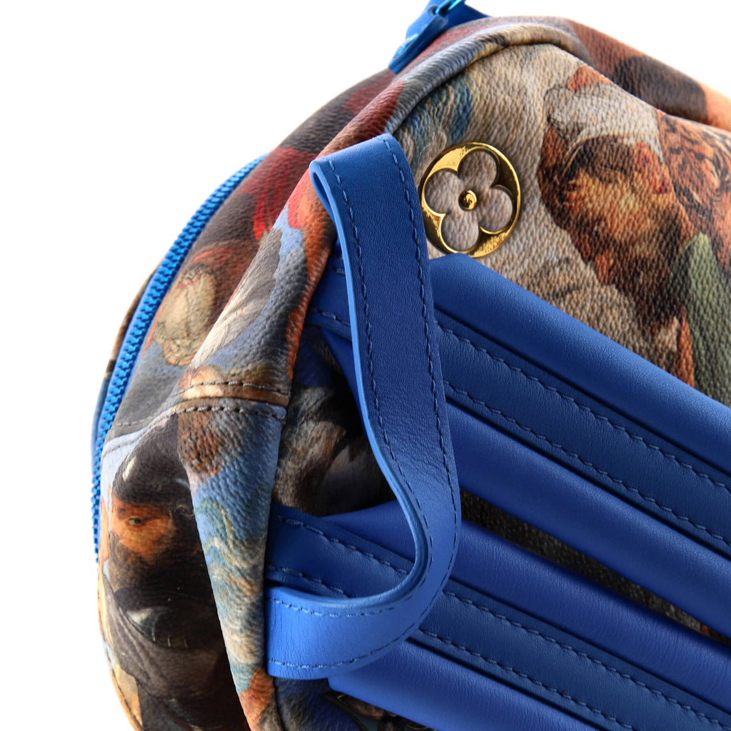Palm Springs Backpack Limited Edition Jeff Koons Rubens Print Canvas PM