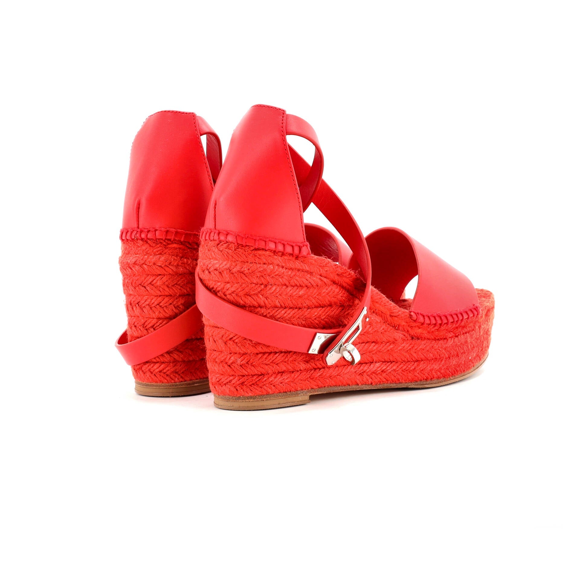 Women's Tipoli Wedge Espadrille Sandals Leather