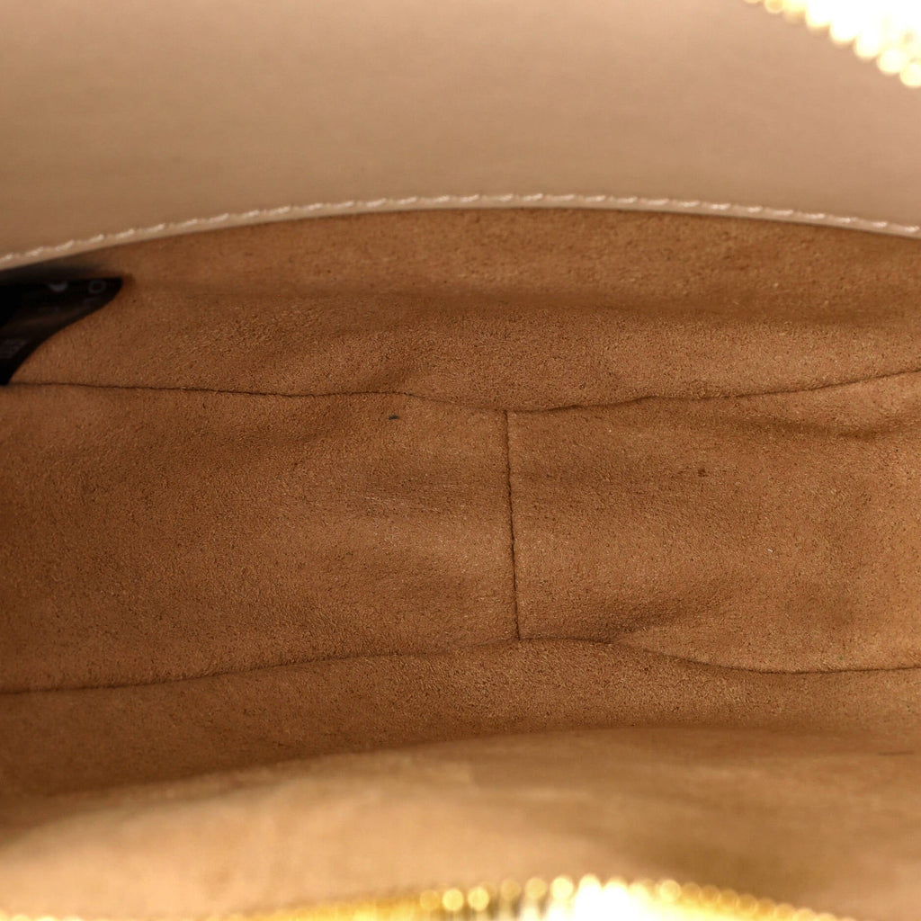 Interlocking G Heart Shoulder Bag Diagonal Quilted Leather Mini