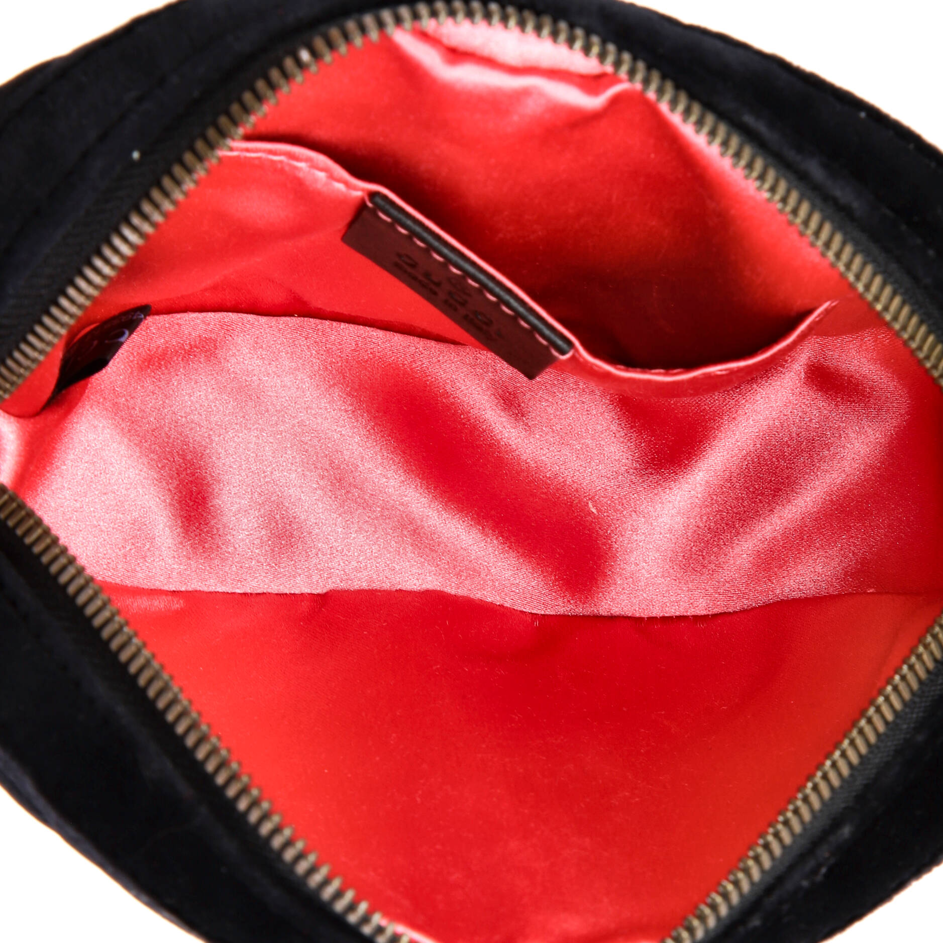GG Marmont Belt Bag Matelasse Velvet