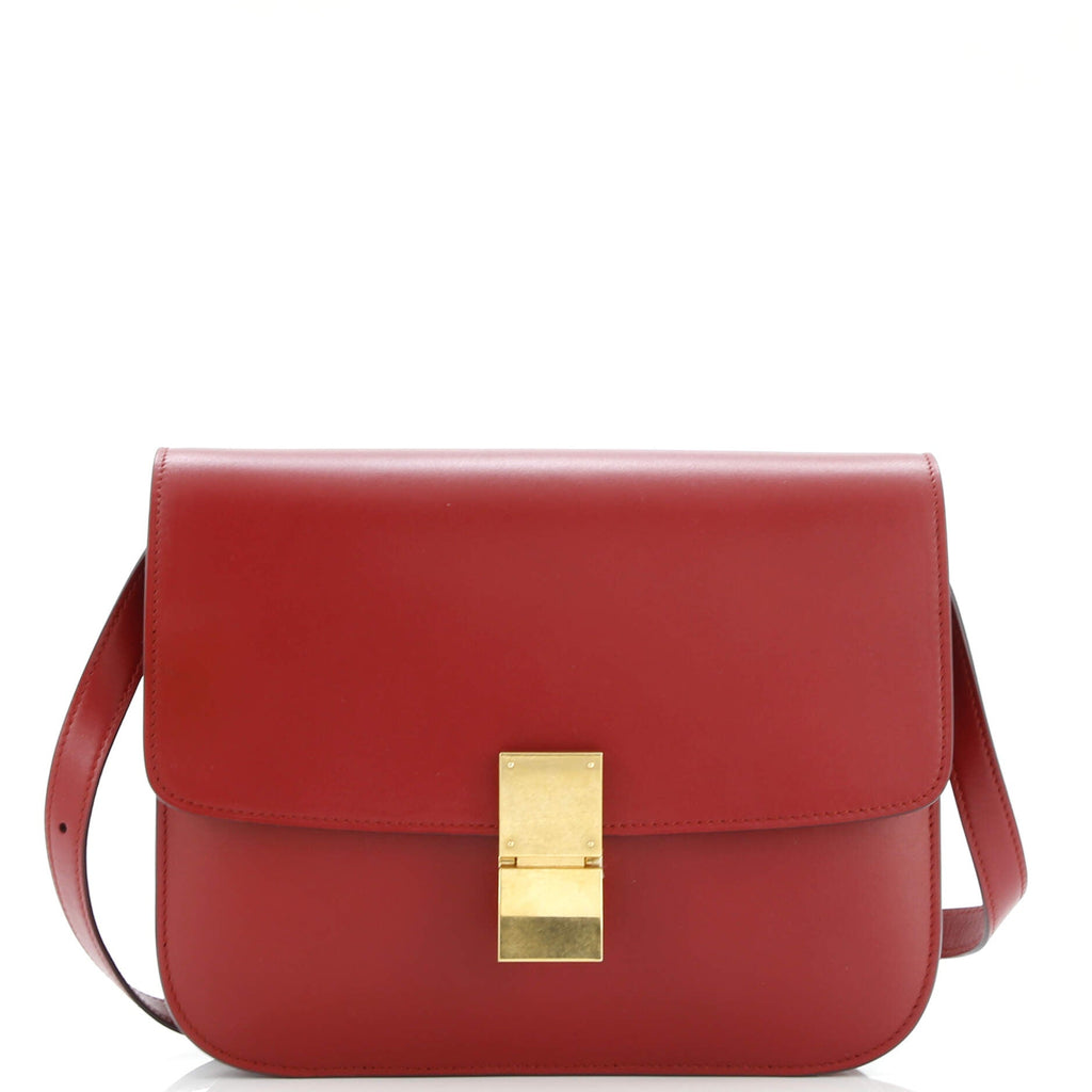 Classic Box Bag Smooth Leather Medium