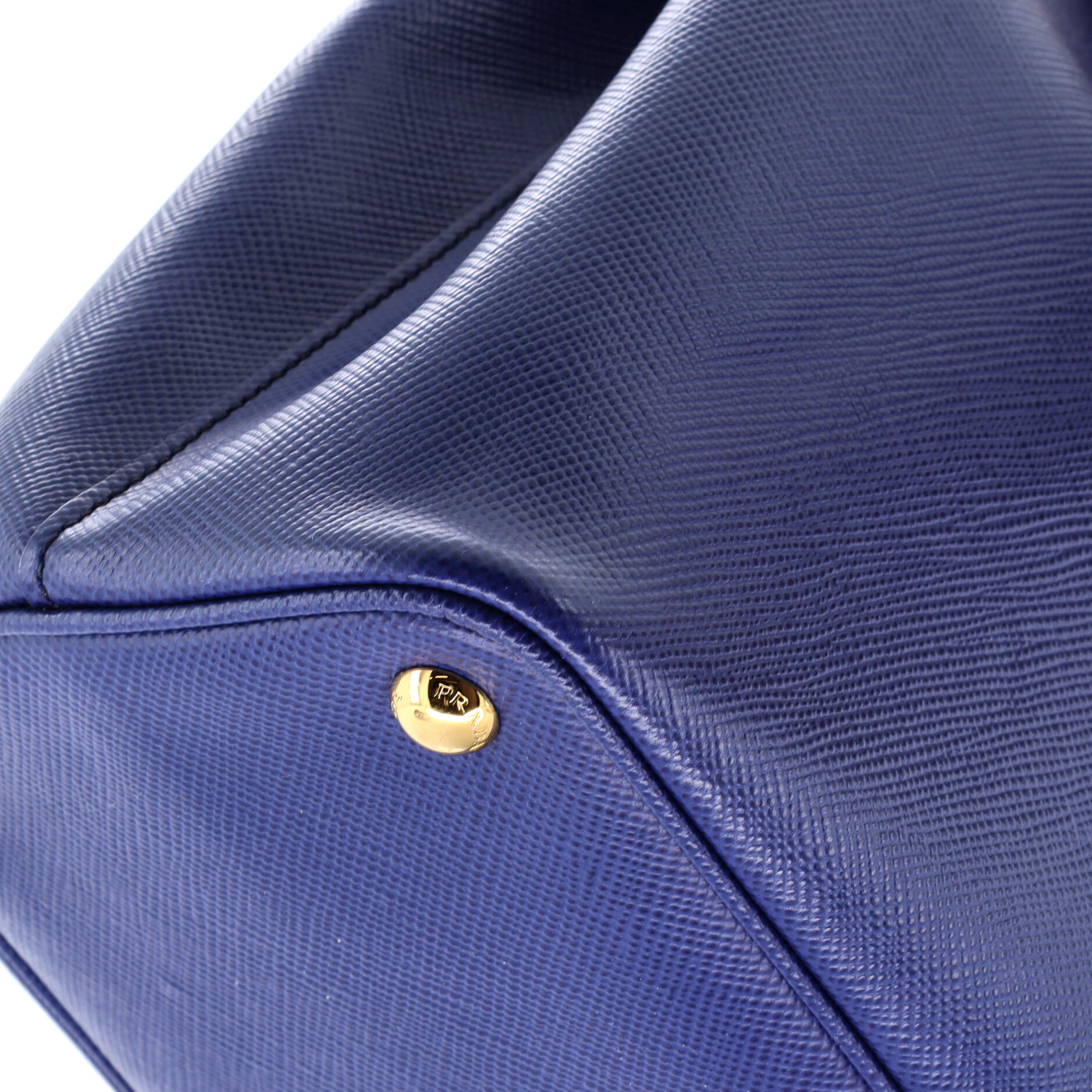 Cuir Double Tote Saffiano Leather Medium