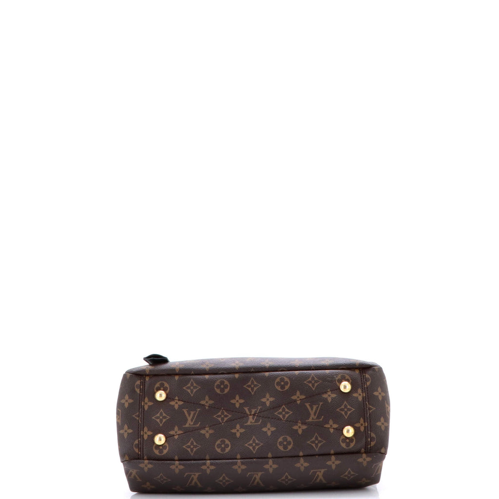 Pallas Shopper Monogram Canvas and Calfskin