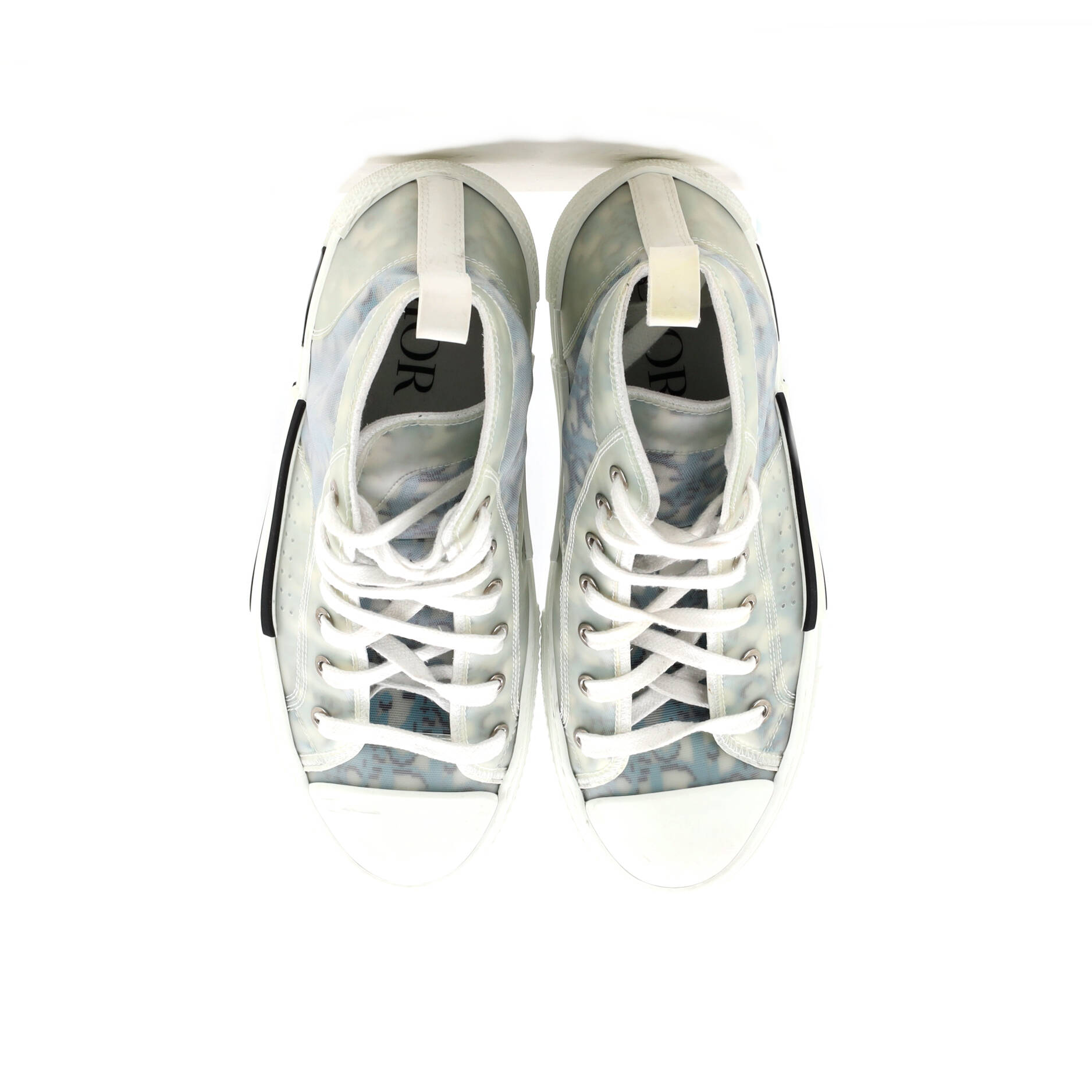 Men's B23 High-Top Sneakers Oblique Coated Canvas and PVC