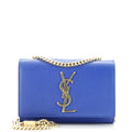 Classic Monogram Crossbody Bag Grainy Leather Small
