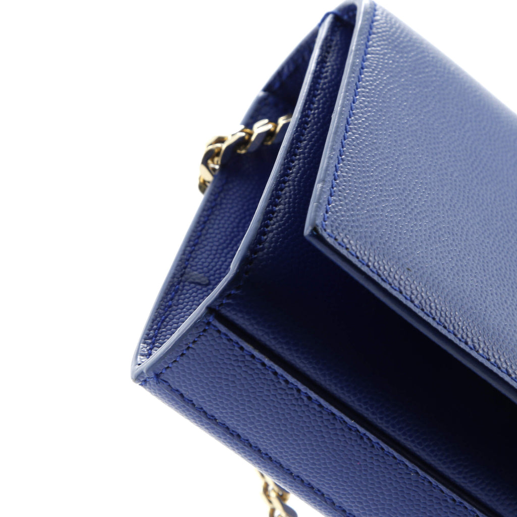 Classic Monogram Crossbody Bag Grainy Leather Small