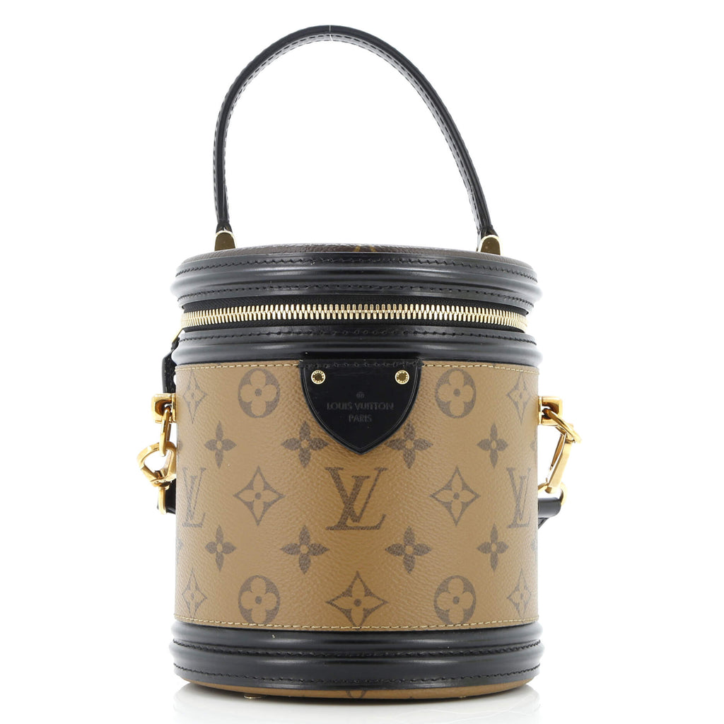 Cannes Handbag Reverse Monogram Canvas
