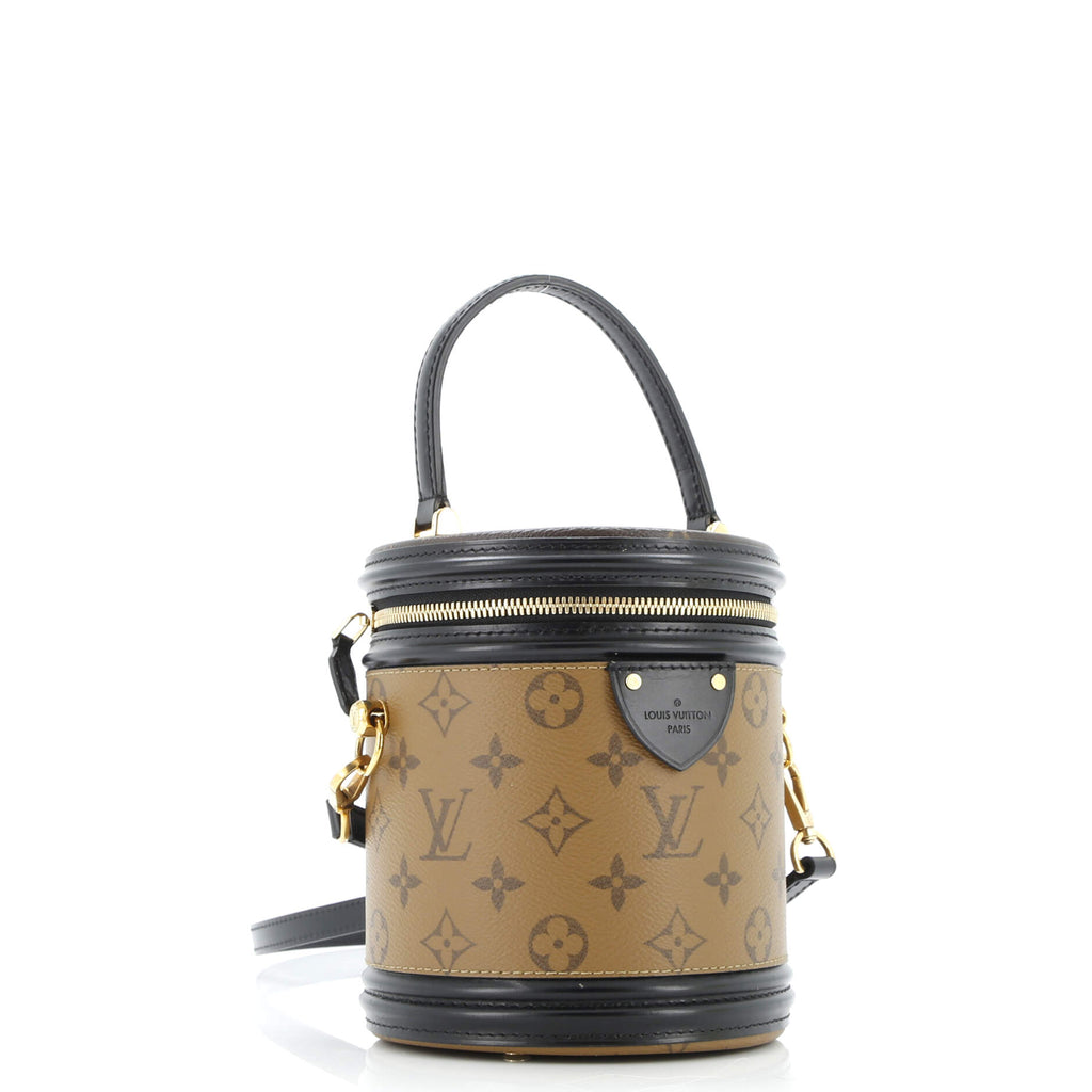Cannes Handbag Reverse Monogram Canvas