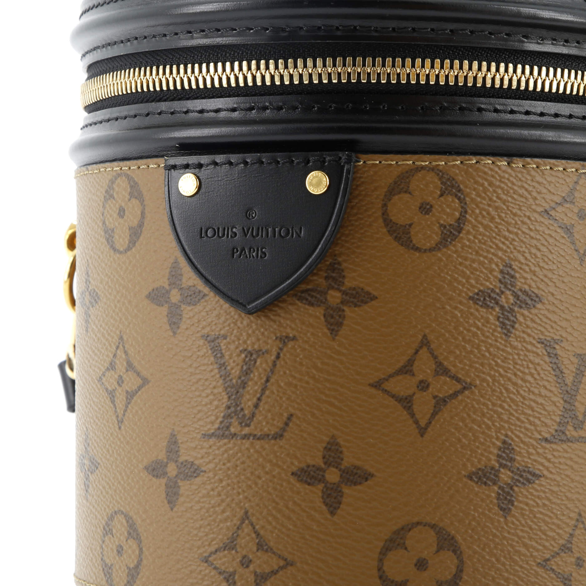 Cannes Handbag Reverse Monogram Canvas