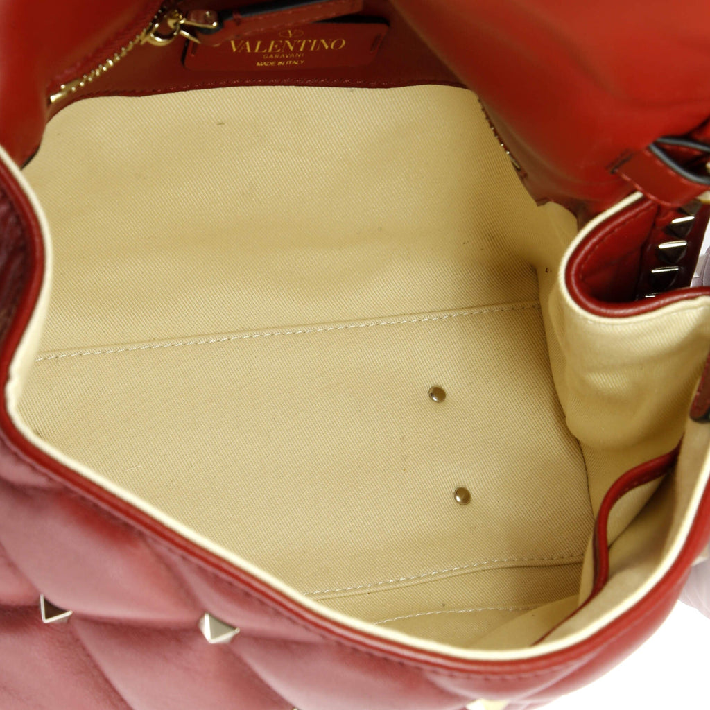 Candystud Top Handle Bag Leather Medium