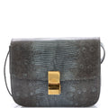 Classic Box Bag Lizard Medium