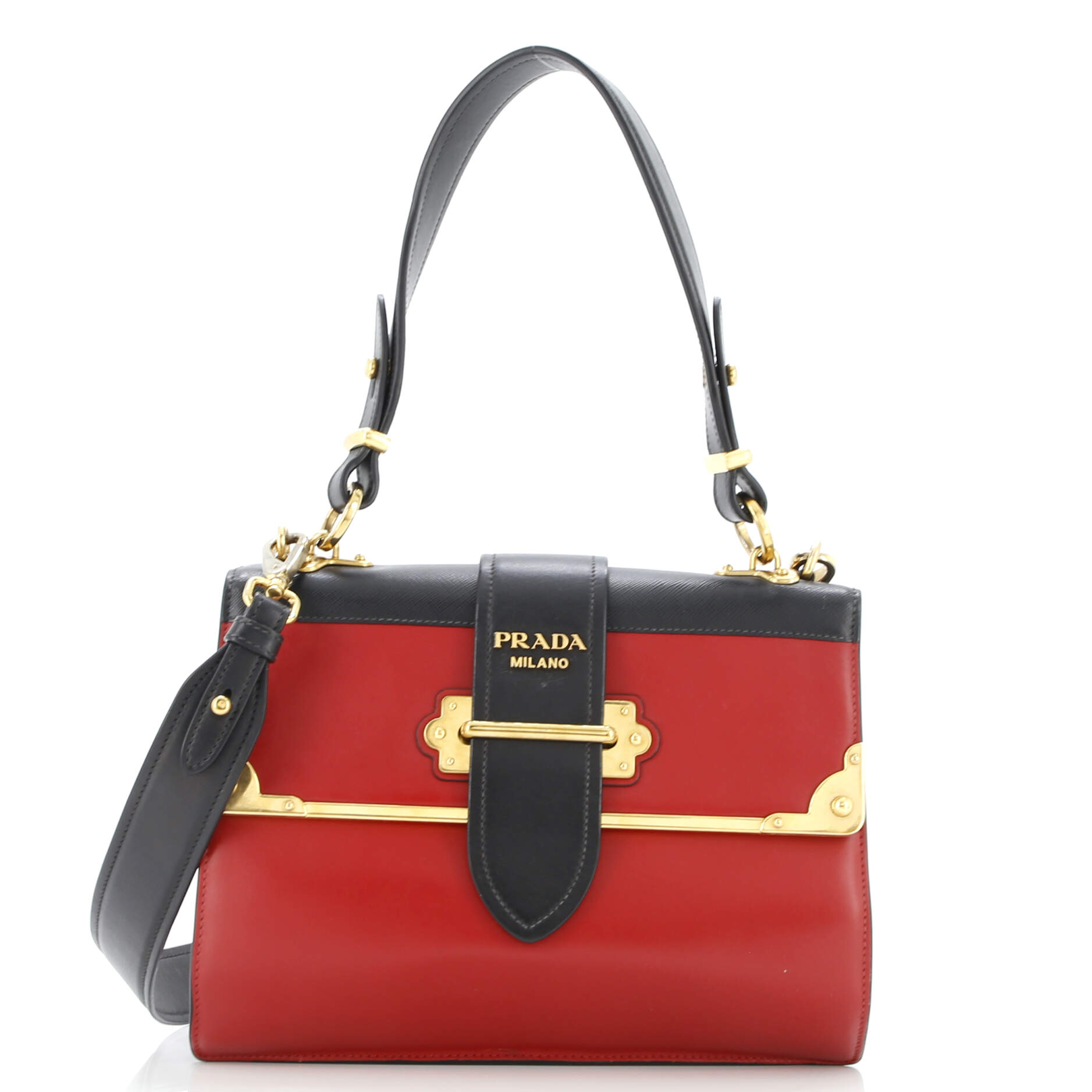 Cahier Convertible Shoulder Bag City Calf and Saffiano Medium