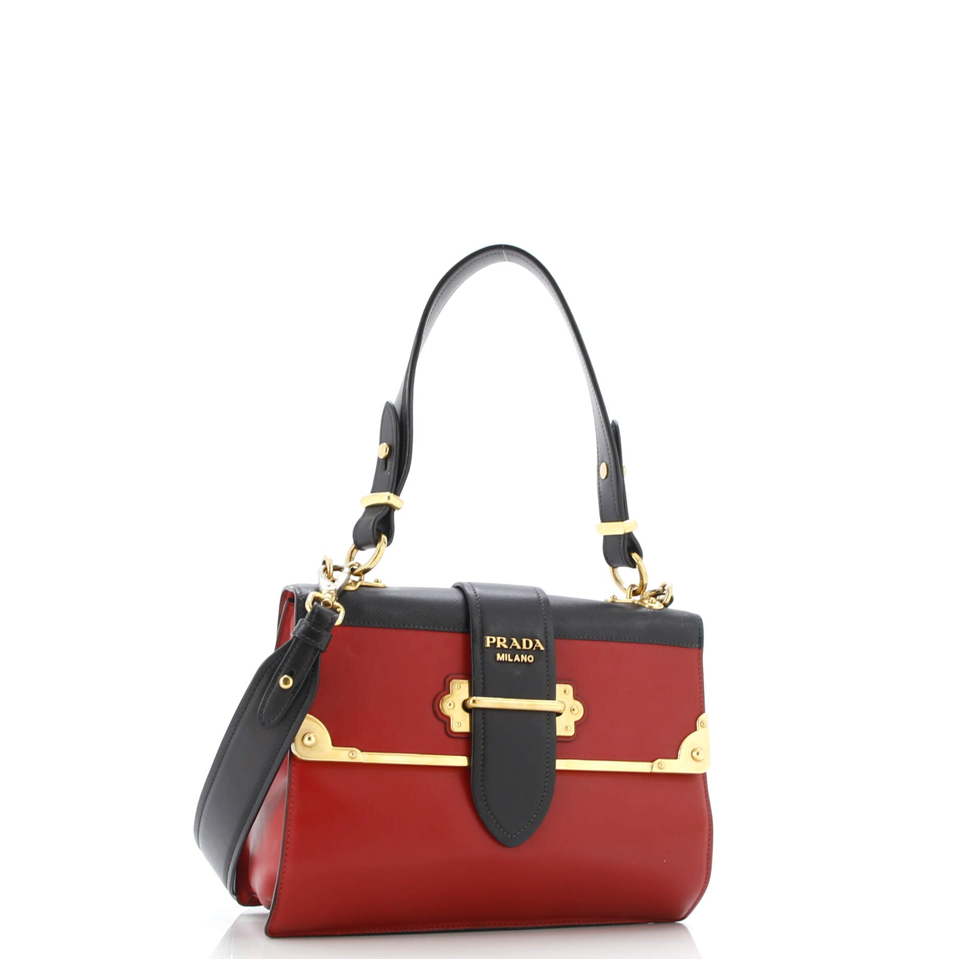 Cahier Convertible Shoulder Bag City Calf and Saffiano Medium