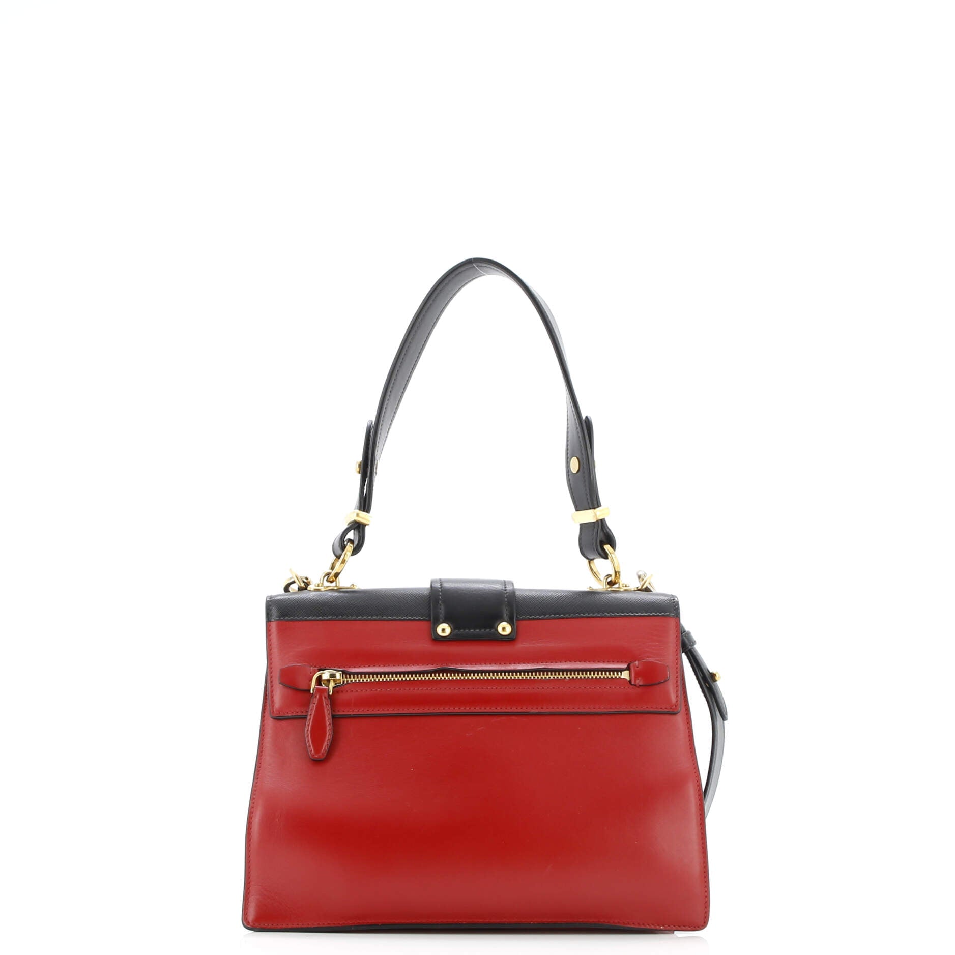 Cahier Convertible Shoulder Bag City Calf and Saffiano Medium