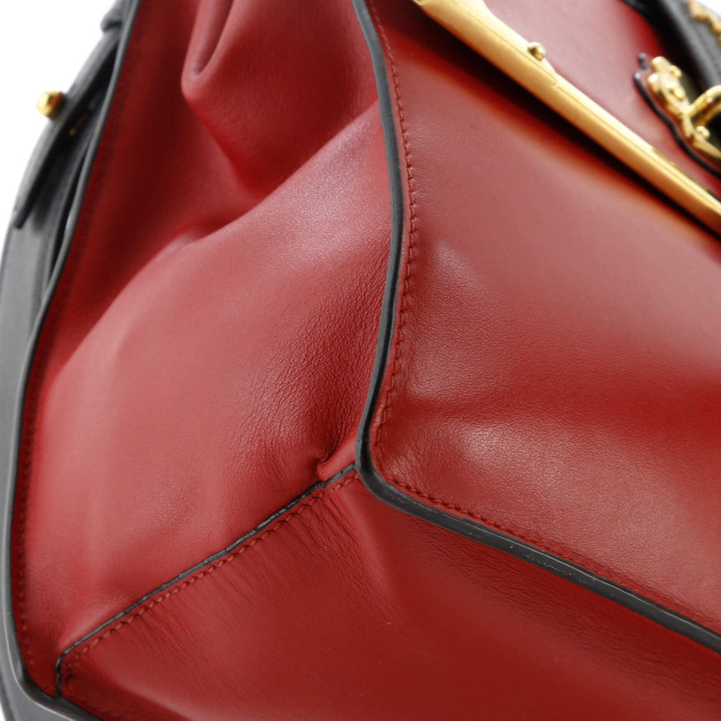 Cahier Convertible Shoulder Bag City Calf and Saffiano Medium