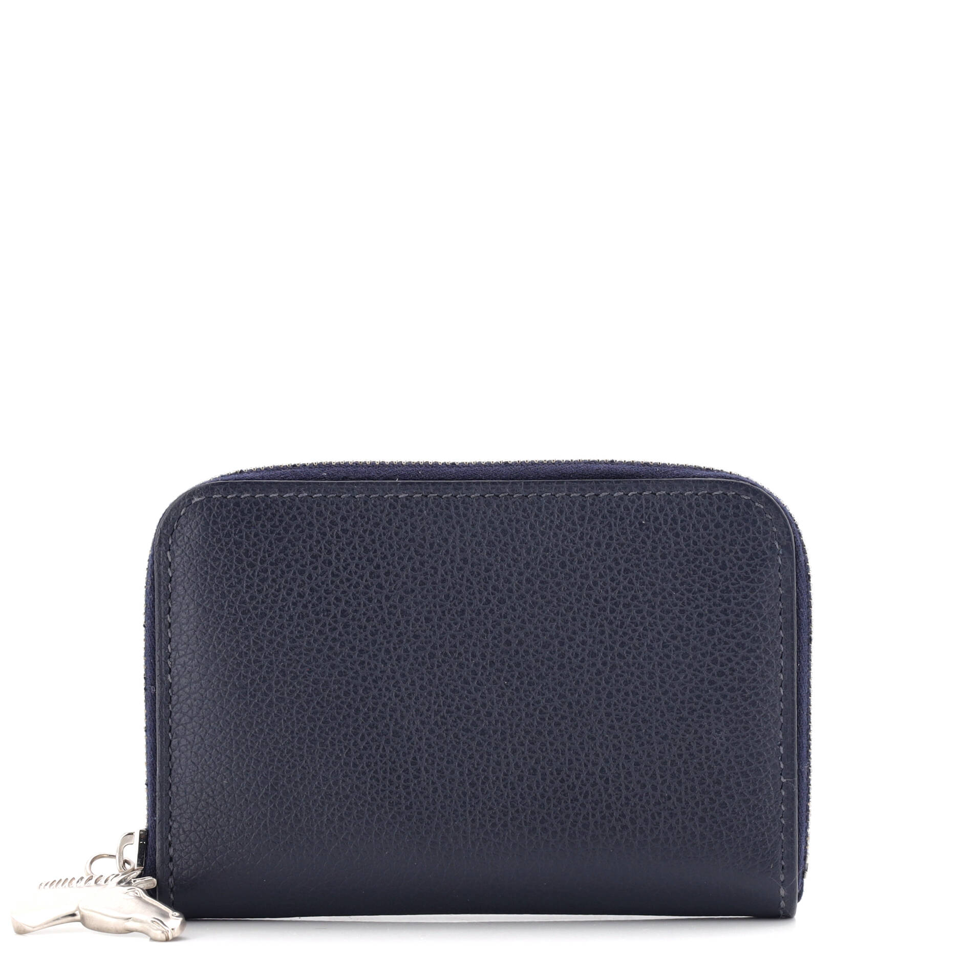 Zipengo Horse Card Holder Leather Compact