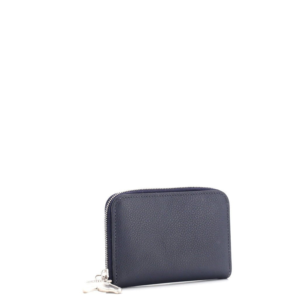 Zipengo Horse Card Holder Leather Compact