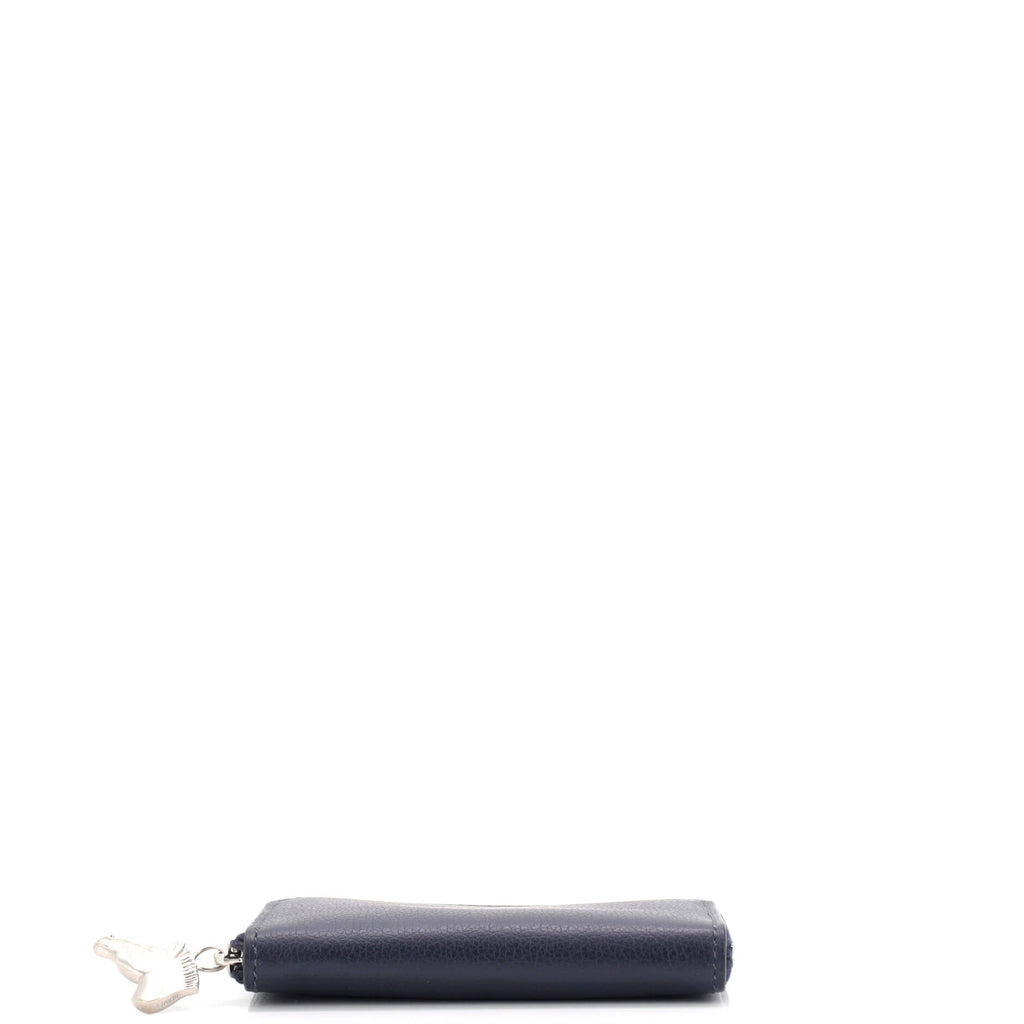 Zipengo Horse Card Holder Leather Compact