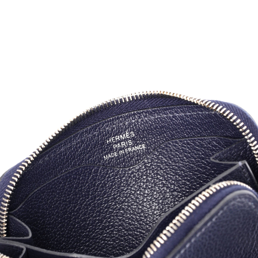 Zipengo Horse Card Holder Leather Compact