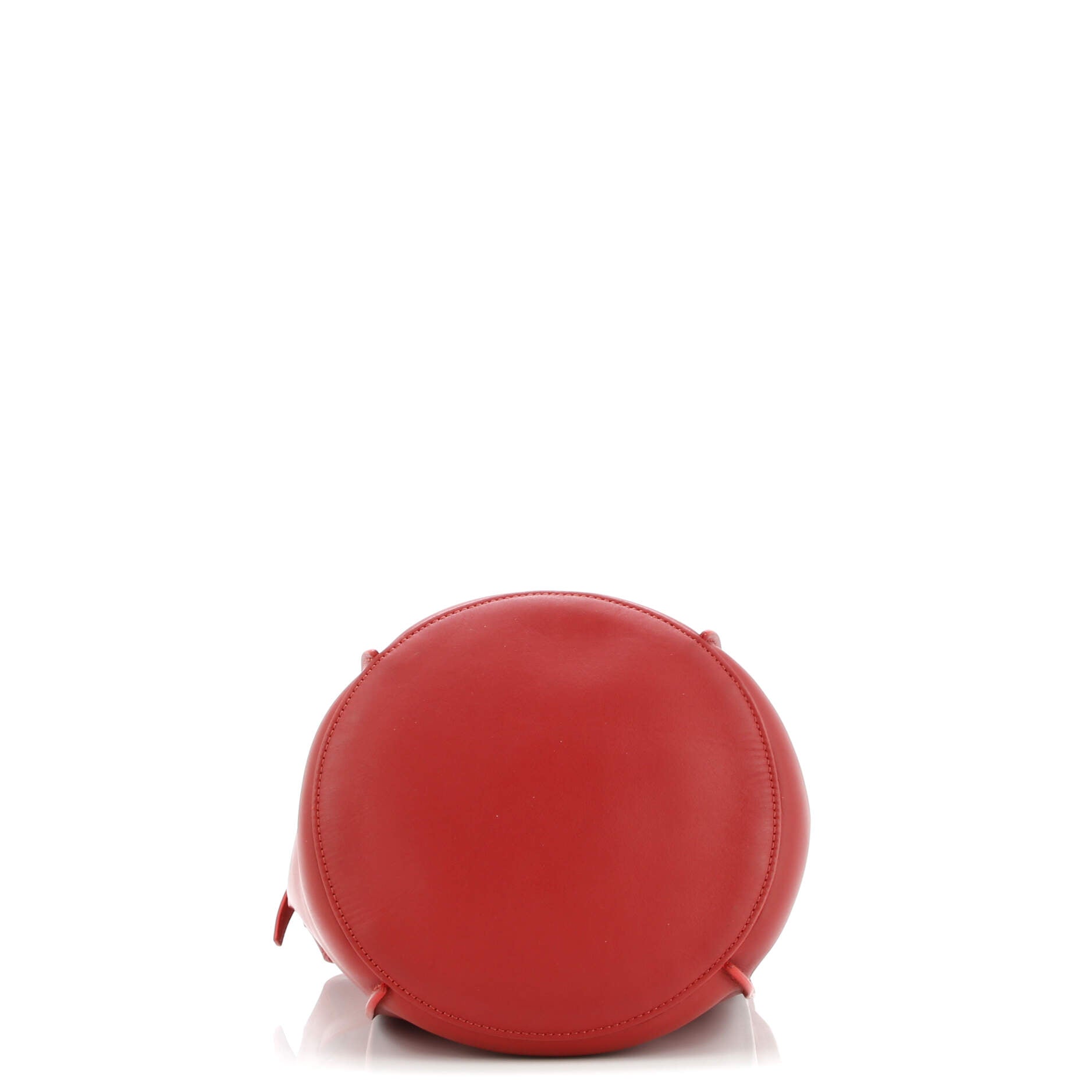 Long Strap Big Bag Bucket Leather