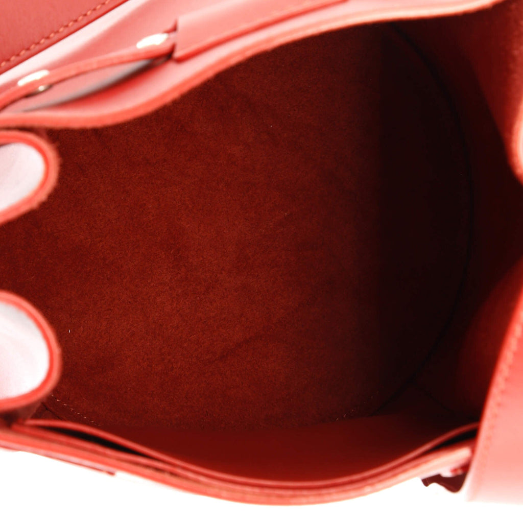Long Strap Big Bag Bucket Leather