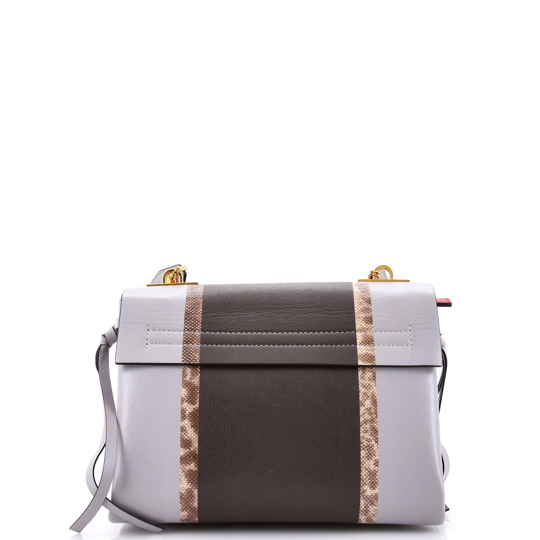 VRing Shoulder Bag Printed Leather Small