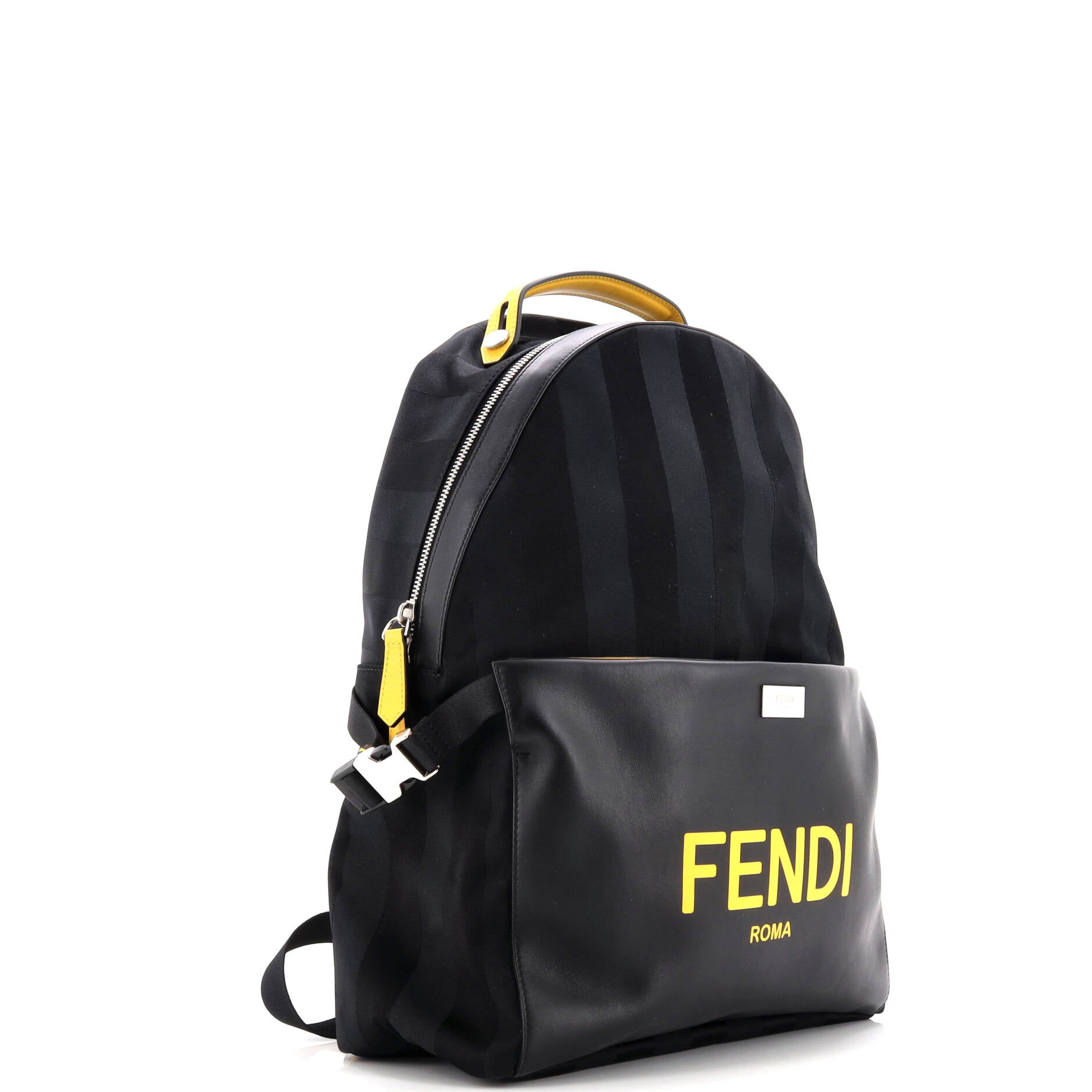 Essential Backpack Pequin Nylon and Leather