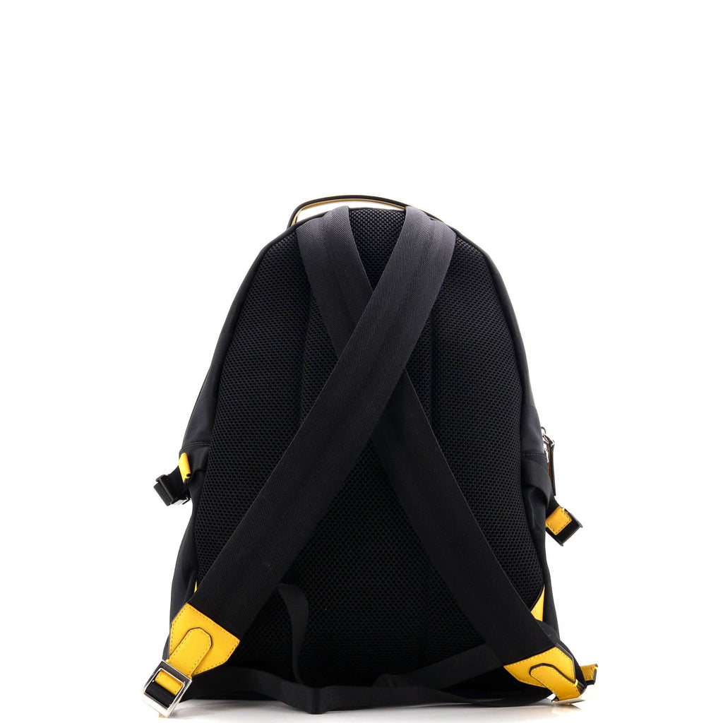Essential Backpack Pequin Nylon and Leather