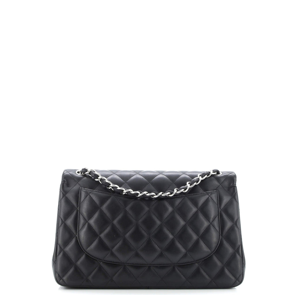 Classic Double Flap Bag Quilted Lambskin Jumbo