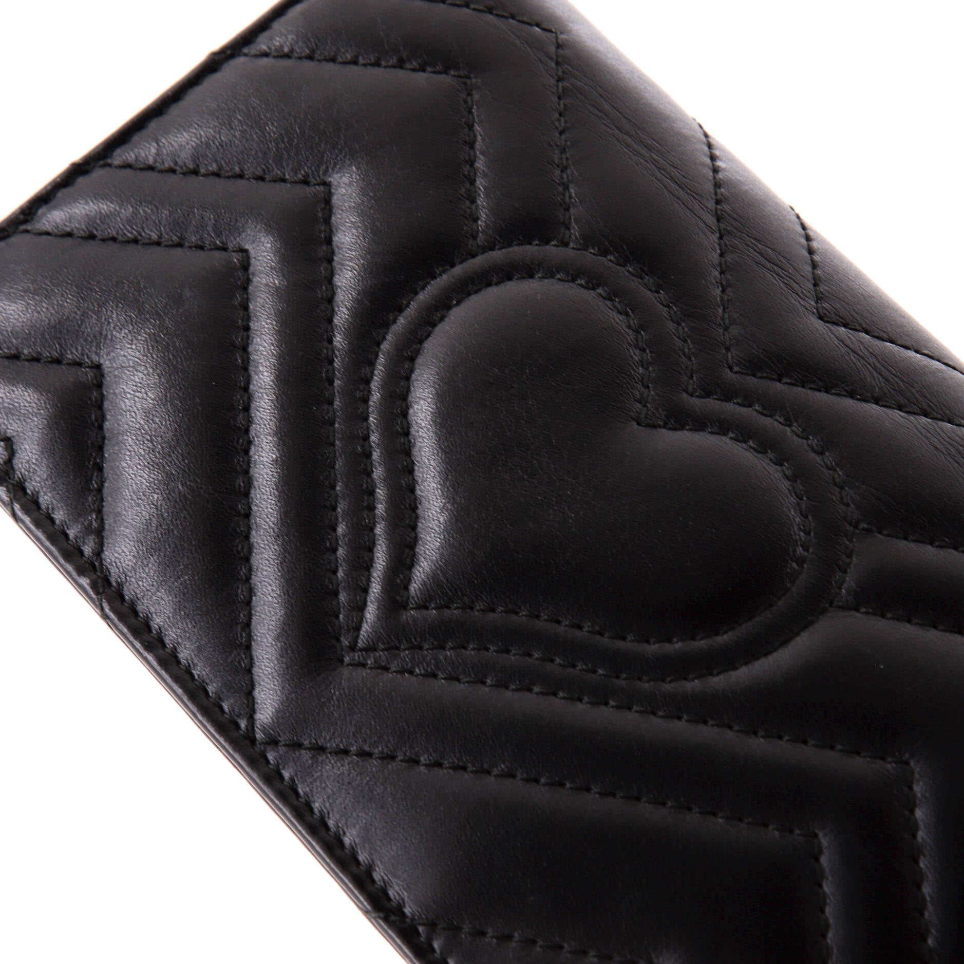 GG Marmont Chain Flap Bag Embellished Matelasse Leather Mini