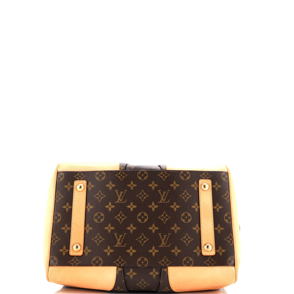 Stephen Handbag Monogram Canvas