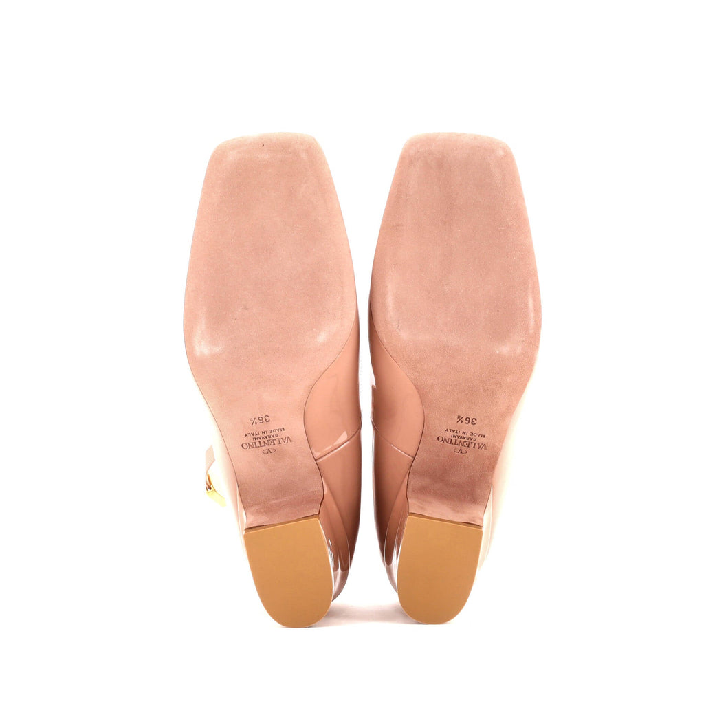 Women's Tan-Go Ankle Strap Pumps Patent 60
