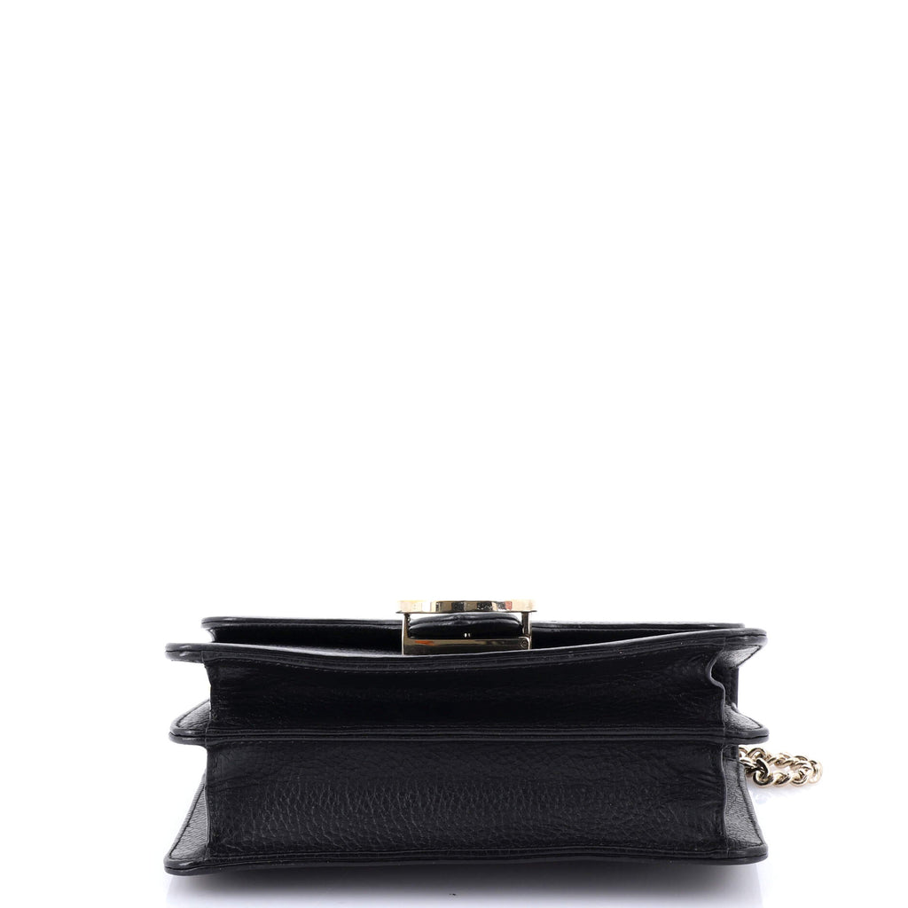 Interlocking Shoulder Bag Leather Small