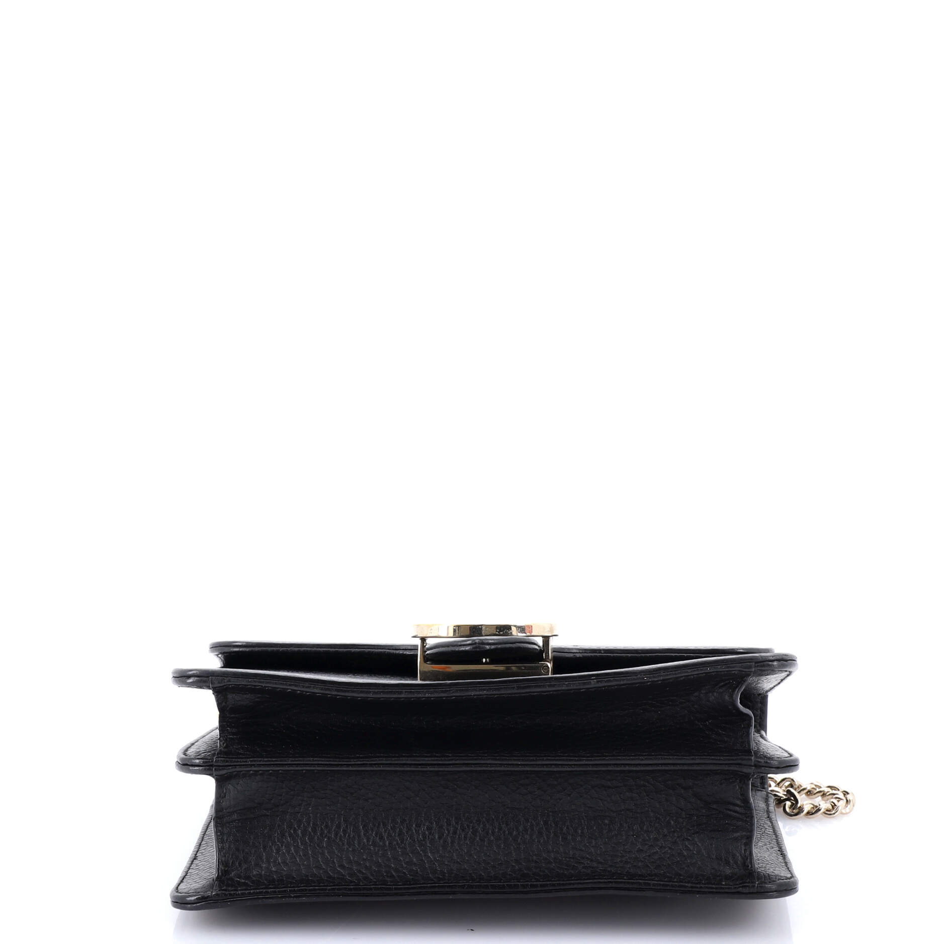 Interlocking Shoulder Bag Leather Small