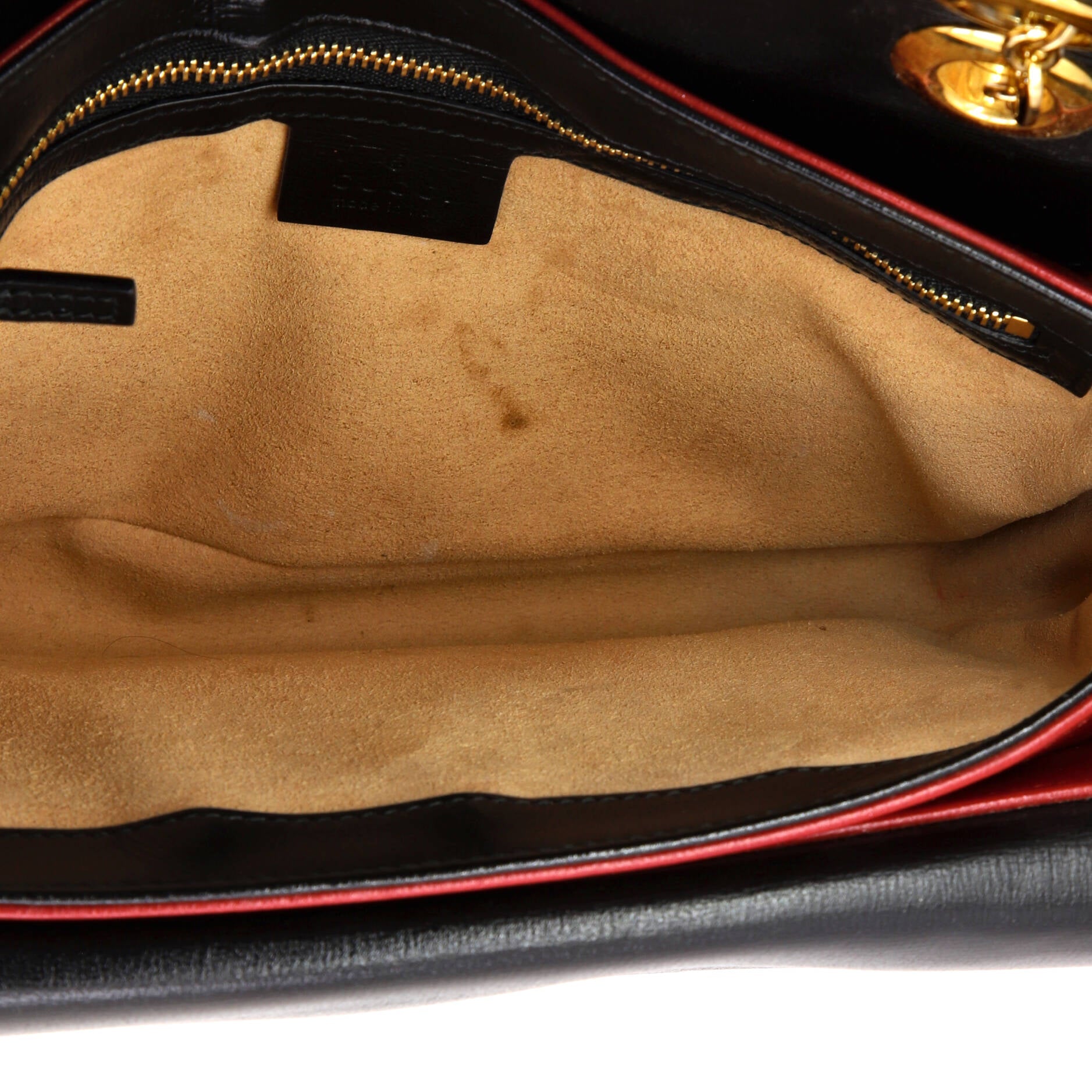 Marina Chain Flap Bag Leather Small